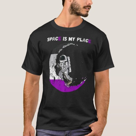 Asexualiteitenruimte in de Asexualiteitenruimte bi T-shirt (Voorkant)