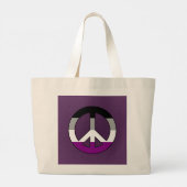 Asexualiteitspakbord rugzak grote tote bag (Achterkant)