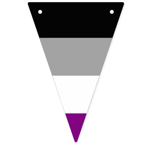 Asexuality pride flag banner (Derde vlag)