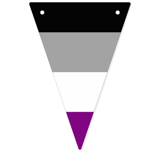 Asexuality pride flag banner (Tweede vlag)