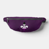 Asexuality pride fleur-de-lis  heuptasje (Liggend)