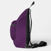 Asexuality pride fleur-de-lis  sling bag (Rechts)