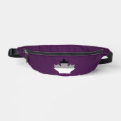 Asexuality pride maple leaf  heuptasje (Voorkant)