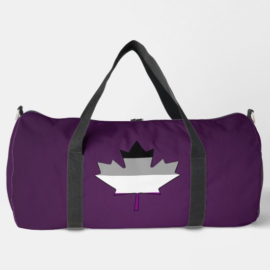 Asexuality pride maple leaf  plunjezak (Voorkant)