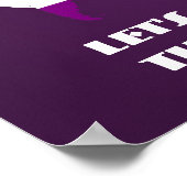 Asexuality pride wereldkaart poster (Hoek)