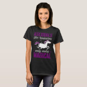Asexuals Like Unicorns Only More Magical Asexual U T-shirt (Voorkant volledig)