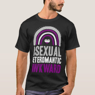 Asexueel Heteroromantisch Onhandig Asexual Pride B T-shirt