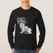 Asexueel papillon t-shirt (Voorkant)