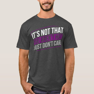 Asexuele Dont Ace Asexualiteit LGBTIA T-shirt