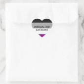 Asexuele en Geweldige Sticker (Tas)