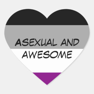 Asexuele en Geweldige Sticker