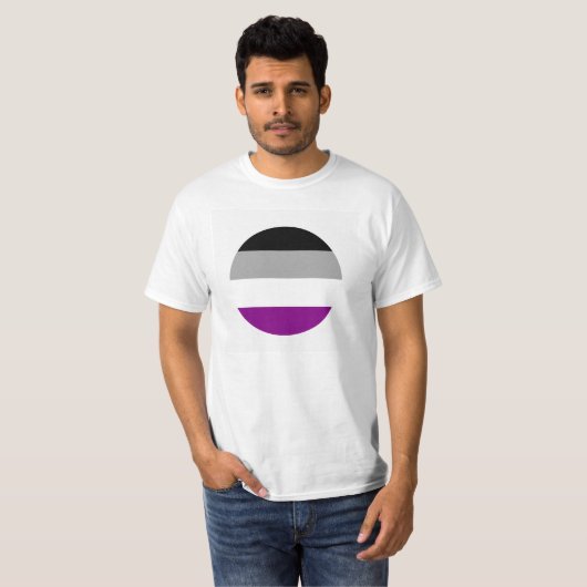 ASEXUELE PRIJSVLAG T-SHIRT (Voorkant volledig)