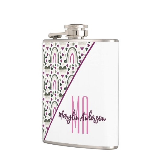 ASEXUT HARTS EN RAINBWS CUSTOM MONOGRAM HEUPFLES (Links)