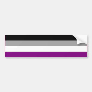 ASEXUT-VLAGBAR BUMPERSTICKER