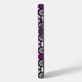 Asexutieloop / paarse spiegelbloem Case-Mate iPhone case (Achterkant / Links)