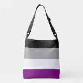 Asexutiervlag Crossbody Tas (Achterkant)