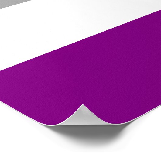 Asexutiervlag Poster (Hoek)