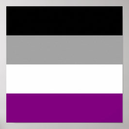 Asexutiervlag Poster