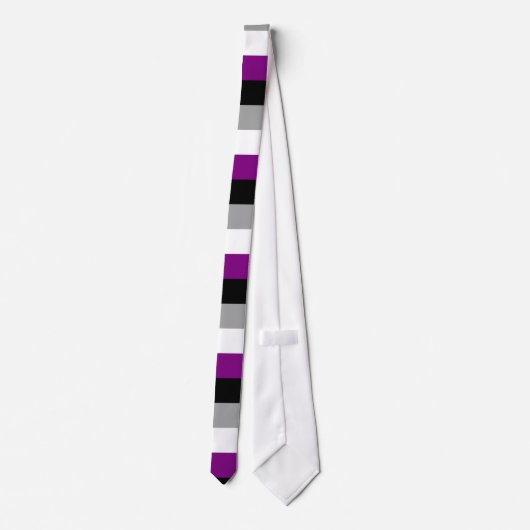 Asexutiervlag Stropdas (Achterkant)