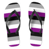 Asexutiervlag Teenslippers (Voetbed)
