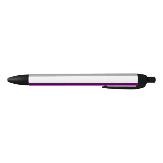 Asexutiervlag Zwarte Inkt Pen (Bodem)