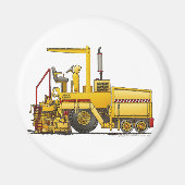 Asfalt bestrating machine constructie magneten (Voorkant)