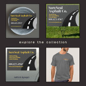 Asfaltbestrating / afdichting van de oprit visitekaartje