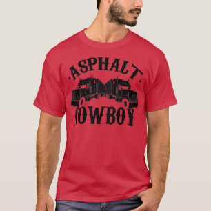 asfaltcowboy cadeaunummer vrachtwagen 3 t-shirt