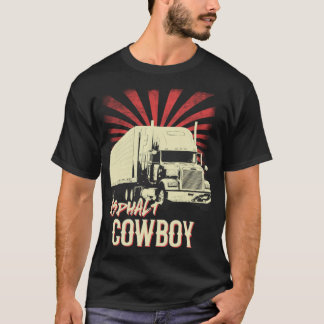 asfaltcowboy cadeautje truckchauffeur grappig dier t-shirt