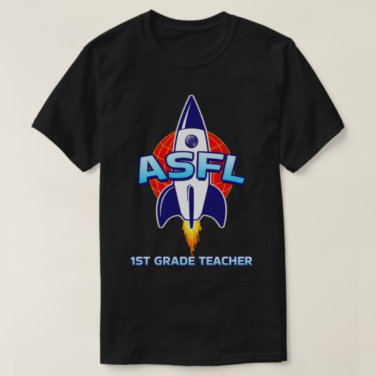 ASFL 1E KLAS LERAAR TShirt (Design voorkant)