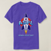 ASFL ADMIN ASSISTANT TShirt (Design voorkant)