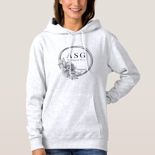ASG Logo (geen naam op de achterkant) Hoodie (Voorkant)