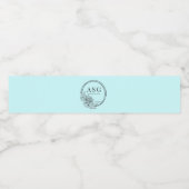 ASG Waterfles Labels in Aqua Waterfles Etiket (Enkel label)