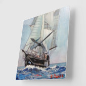 Asgard II Vierkante Klok (Hoek)