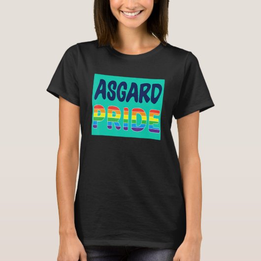 Asgard Pride Regenboog Lgbt Pride 3 T-shirt (Voorkant)