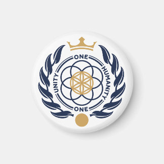 Asgardia wapenschild - Ronde magneet