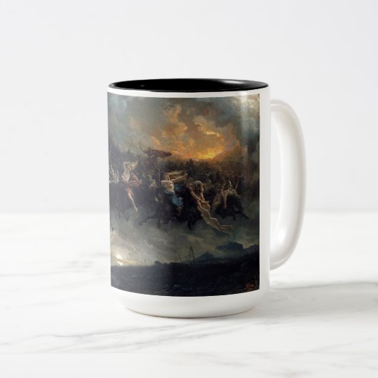 Asgardsreien Tweekleurige Koffiemok (Voorkant rechts)