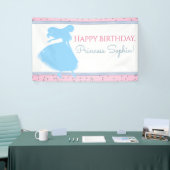 Asgoed verjaardagsfeest banner voor Assepoester (Beurs)