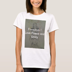 Asgrauw: Mooie Vrijheid Vrede   Eenheid T-shirt