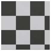 Asgrijs Checker Patroonontwerp Stof (Close Up)