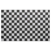 Asgrijs Checker Patroonontwerp Stof (Fat Quarter)