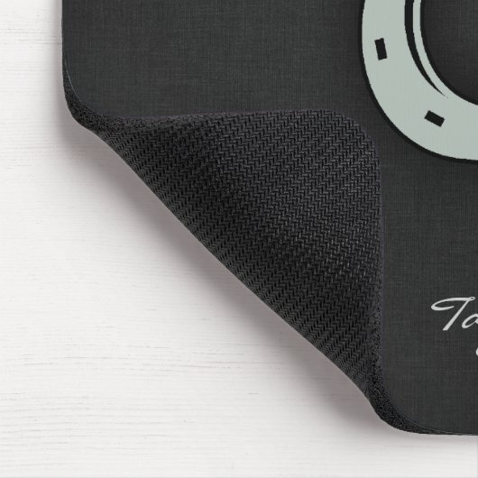 Asgrijs Hoefijzer Muismat (Hoek)