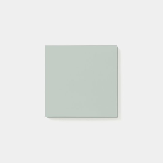 Asgrijze vierkante Post-it® notities Notes (Voorkant)