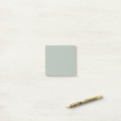 Asgrijze vierkante Post-it® notities Notes (Op bureau)