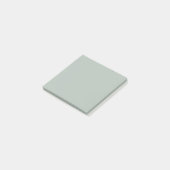 Asgrijze vierkante Post-it® notities Notes (Schuin)