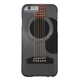 Ash Black Acoustic Guitar Case-Mate iPhone Case