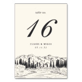 Ash Black | Bergketch Weddenschap Kaart (Voorkant)