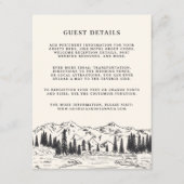 Ash Black | Details van de mountainbtweddenwedstri Informatiekaartje (Voorkant)