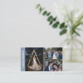 Ash Blue Fotocollage Professionele fotograaf Visitekaartje (Staand voorkant)