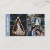 Ash Blue Fotocollage Professionele fotograaf Visitekaartje (Voorkant)